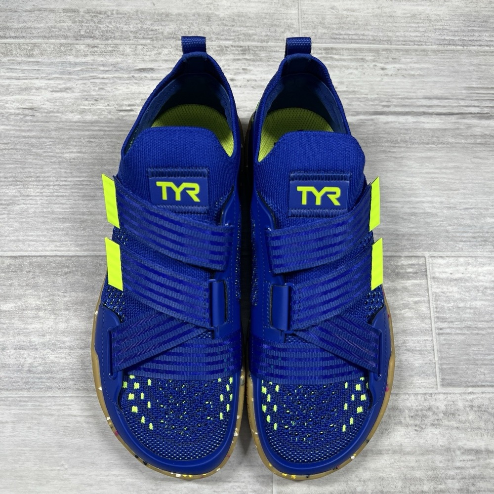 TYR Dropzero Lifter DZ-1 Barefoot Trainer Blue/Lime Men's 8.5/Women's 10 NWOB - Picture 3 of 10